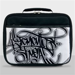 Hip Hop Music Drawing Art Graffiti Lunch Bag by Sarkoni