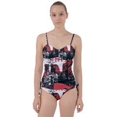 Cars City Fear This Poster Sweetheart Tankini Set by Sarkoni