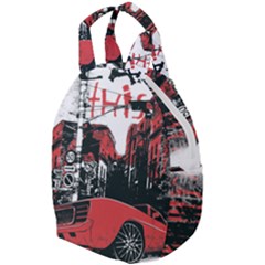 Cars City Fear This Poster Travel Backpack by Sarkoni