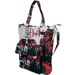 Cars City Fear This Poster Shoulder Tote Bag by Sarkoni