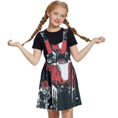 Cars City Fear This Poster Kids  Apron Dress by Sarkoni