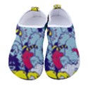 Fresh Urban Cartoon Monster Illustration Cartoon Character Text Women s Sock-Style Water Shoes View1