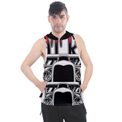 Vintage Car Hot Rod Motor Vehicle Men s Sleeveless Hoodie by Sarkoni