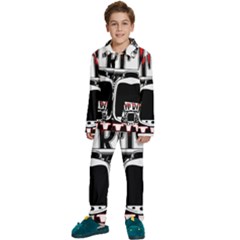 Vintage Car Hot Rod Motor Vehicle Kids  Long Sleeve Velvet Pajamas Set by Sarkoni