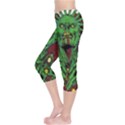 Zombie Star Monster Green Monster Capri Leggings  View3