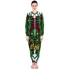 Zombie Star Monster Green Monster Onepiece Jumpsuit (ladies) by Sarkoni