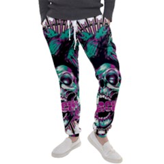 Anarchy Skull And Birds Men s Jogger Sweatpants by Sarkoni