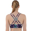 Anarchy Skull And Birds Back Weave Sports Bra View2