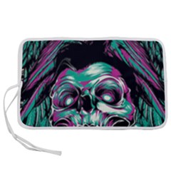 Anarchy Skull And Birds Pen Storage Case (m)