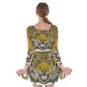 1813 River City Tigers Athletic Department Long Sleeve Skater Dress View2