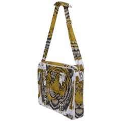 1813 River City Tigers Athletic Department Cross Body Office Bag by Sarkoni