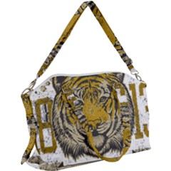 1813 River City Tigers Athletic Department Canvas Crossbody Bag by Sarkoni