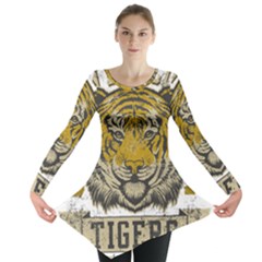 1813 River City Tigers Athletic Department Long Sleeve Tunic  by Sarkoni