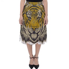 1813 River City Tigers Athletic Department Classic Midi Skirt by Sarkoni