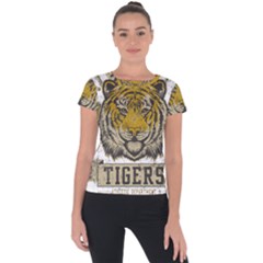 1813 River City Tigers Athletic Department Short Sleeve Sports Top  by Sarkoni