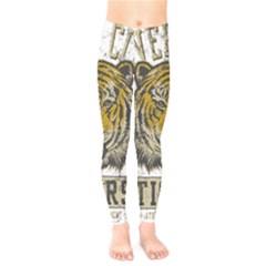 1813 River City Tigers Athletic Department Kids  Leggings by Sarkoni