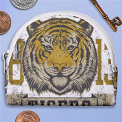 1813 River City Tigers Athletic Department Horseshoe Style Canvas Pouch by Sarkoni