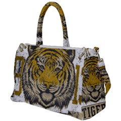 1813 River City Tigers Athletic Department Duffel Travel Bag by Sarkoni