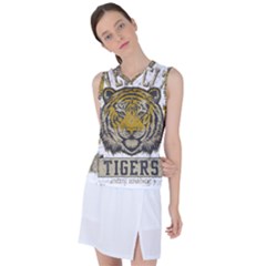 1813 River City Tigers Athletic Department Women s Sleeveless Sports Top by Sarkoni