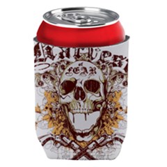 Harvest Of Fear Logo Illustration Skull Pistol Can Holder by Sarkoni