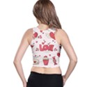 Hand Drawn Valentines Day Element Collection Racer Back Crop Top View2