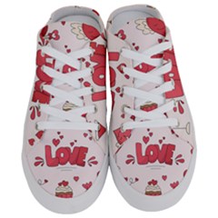 Hand Drawn Valentines Day Element Collection Half Slippers by Bedest