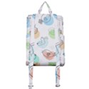 Cartoon Bird Cute Doodle Bird Buckle Everyday Backpack View3