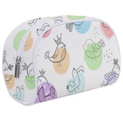 Cartoon Bird Cute Doodle Bird Make Up Case (medium) by Bedest