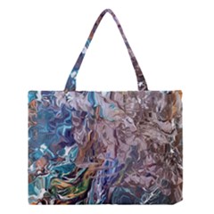 Abstract Blend V Medium Tote Bag by kaleidomarblingart