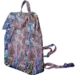 Abstract Blend V Buckle Everyday Backpack by kaleidomarblingart