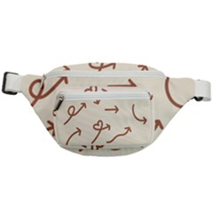 Abstract Arrow Sign Love Aesthetic Fanny Pack by Apen