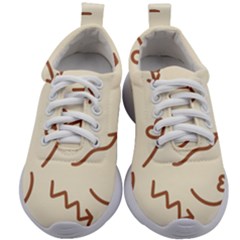 Abstract Arrow Sign Love Aesthetic Kids Athletic Shoes by Apen