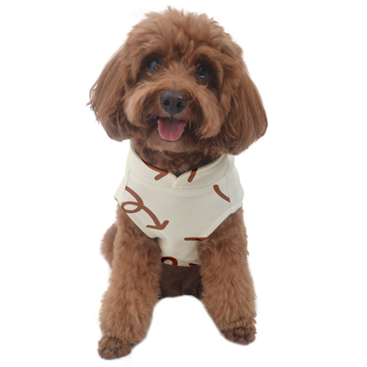 Abstract Arrow Sign Love Aesthetic Dog Sweater