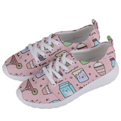 Drink Cocktail Doodle Coffee Women s Lightweight Sports Shoes by Apen