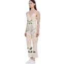 Cherries Flower Leaves Floral V-Neck Camisole Jumpsuit View2