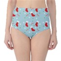 Christmas Pattern Classic High-Waist Bikini Bottoms View1