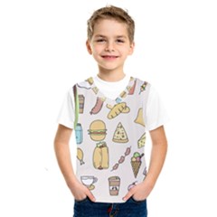 Dinner Meal Food Snack Fast Food Kids  Basketball Tank Top by Apen