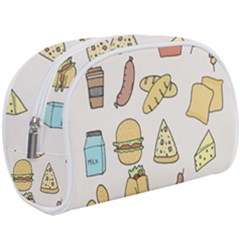 Dinner Meal Food Snack Fast Food Make Up Case (large) by Apen