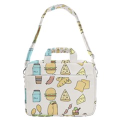 Dinner Meal Food Snack Fast Food Macbook Pro 16  Shoulder Laptop Bag by Apen