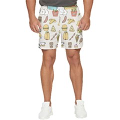 Dinner Meal Food Snack Fast Food Men s Runner Shorts by Apen