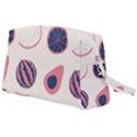 Fruits Halves Pattern Design Wristlet Pouch Bag (Large) View2