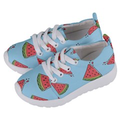 Watermelon Fruit Pattern Tropical Kids  Lightweight Sports Shoes by Apen