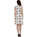 Fries Taco Pattern Fast Food Classic Skater Dress View4