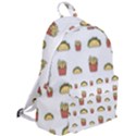 Fries Taco Pattern Fast Food The Plain Backpack View2