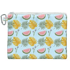 Summer Pattern Texture Vibes Canvas Cosmetic Bag (xxl) by Apen