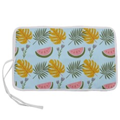 Summer Pattern Texture Vibes Pen Storage Case (m) by Apen