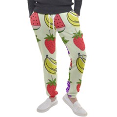 Fruits Pattern Background Food Men s Jogger Sweatpants