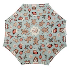 Christmas Cartoon Pattern Straight Umbrellas by Apen