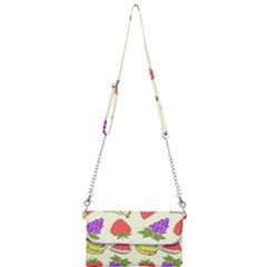 Fruits Pattern Background Food Mini Crossbody Handbag