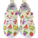 Fruits Pattern Background Food Kids  Velcro Strap Shoes View1